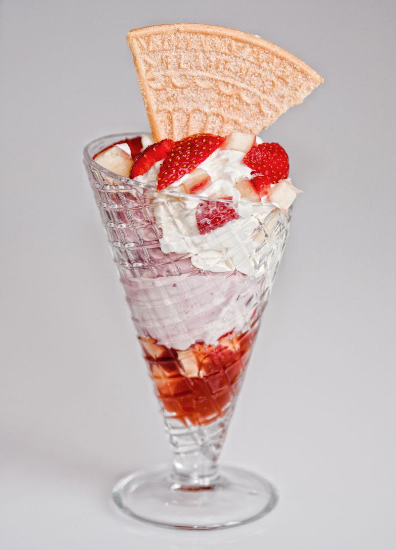 Sorbet miodowo-truskawkowy
