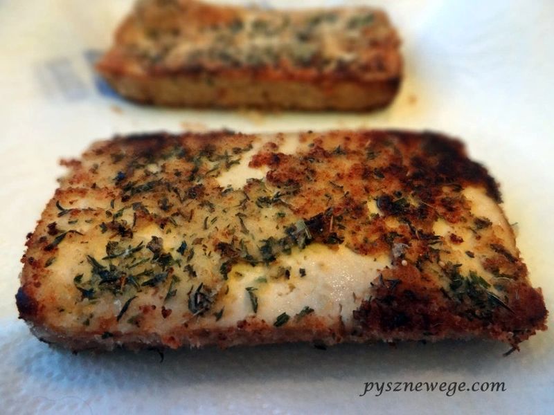 Tofu smażone w ziołach z miodem