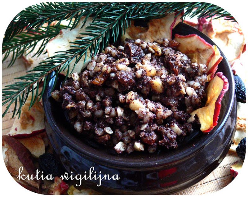 Kutia wigilijna z miodem pitnym